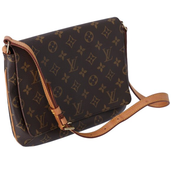 Louis Vuitton Musette Tango Short Strap Monogram Shoulder Bag M51257 Brown - Picture 2 of 7